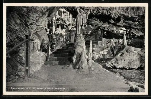AK Rübeland i. Harz, Baumannshöhle, Wächter