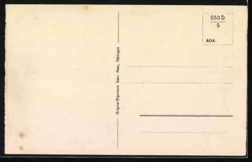 AK Honau, Olgamühle am Fusse des Lichtensteins