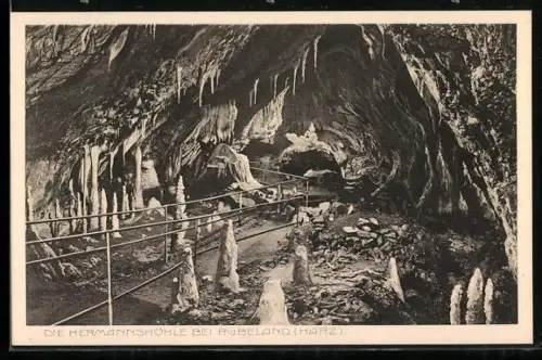 AK Rübeland, Hermanns-Höhle, Bärenkirchhof