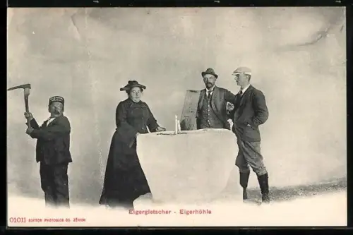 AK Eigergletscher, Eigerhöhle