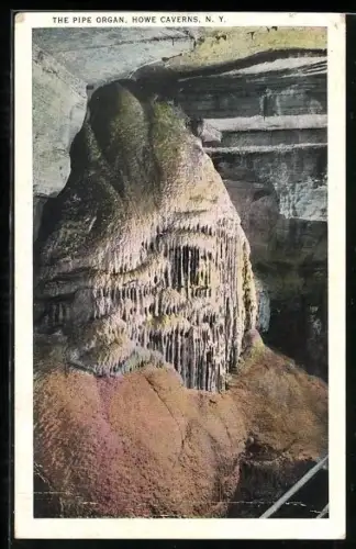 AK Howe Caverns, NY, The Pipe Organ