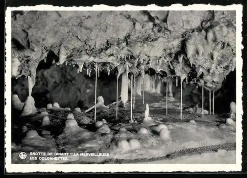 AK Dinant, Grotte La Merveilleuse, Les Colonnettes