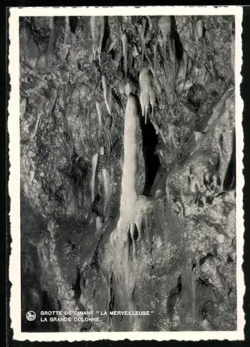 AK Dinant, Grotte La Merveilleuse, La Grande Colonne