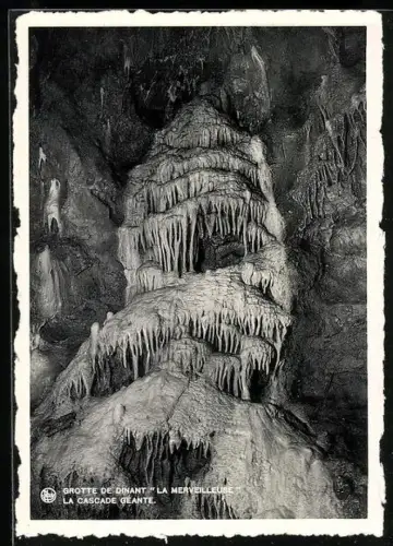 AK Dinant, Grotte La Merveilleuse, La Cascade Géante