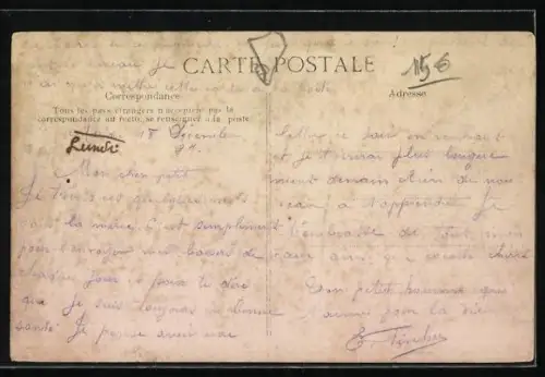 AK Troyes, Inondations 1910, Pont des Hauts Corvins effondré et train de secours sur la ligne de Châlons