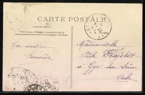 AK Bar-sur-Seine, Inondations 1910, Le Radeau de Sauvetage