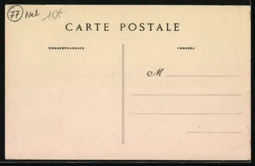 AK Nemours, Crue du 20 Janvier 1910, Le Grand Pont