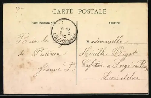 AK Puteaux, Inondation de la Seine 1910, Place de la Mairie et boulevard Richard Wallace