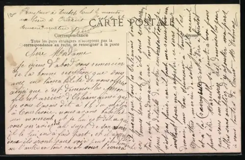 AK Puteaux, Inondation au Quai National lors de la crue de la Seine en janvier 1910