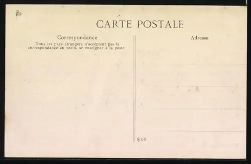 AK Courbevoie, Rue Traversière, maison écroulée lors de la crue de la Seine, janvier 1910