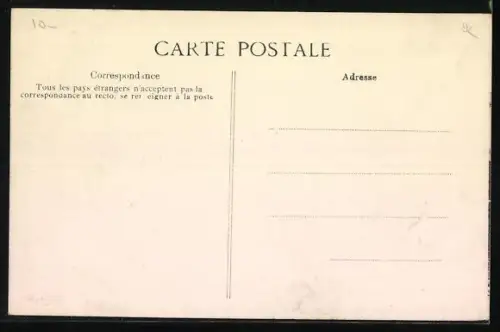 AK Gennevilliers, Les Quais inondés lors de la crue de la Seine, janvier 1910