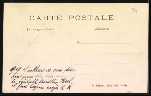 AK Choisy-le-Roi, Le Rapide de Limoges passant en Gare lors des inondations de Janvier 1910