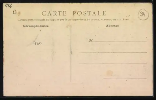 AK Nogent-sur-Narne, Les Inondations de la Marne Janvier 1910, Le Boulevard de la Marne
