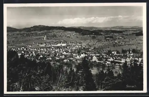 AK Sirnach, Teilansicht mit Kirche