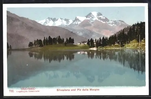 AK Silvaplana, Panorama und Piz della Margna