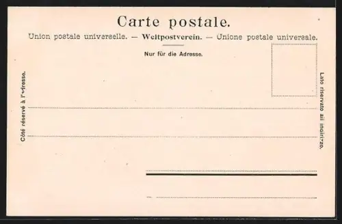 AK Fexthal, Kirche mit Wanderer