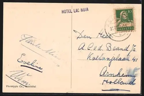 AK Mont Cervin, Hôtel du Lac-Noir