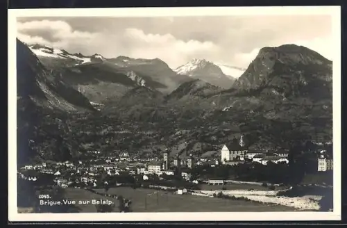 AK Brigue, Vue sur Belalp