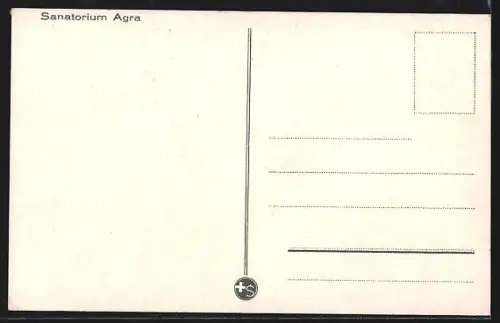 AK Agra, Panorama mit Sanatorium
