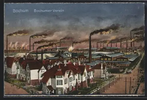 AK Bochum, Bochumer Verein, Fabrikanlagen