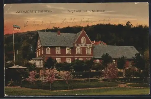 AK Steinbergen, Berg-Hotel, Bes. F. Nordmeier