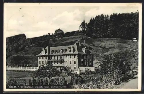 AK Elzach /Schwarzwald, Städtisches Krankenhaus