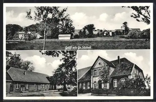 AK Gr. Süstedt, Gebäudeansichten, Totale