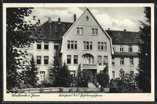 AK Walsrode, Kurhaus DAF-Erholungsheim