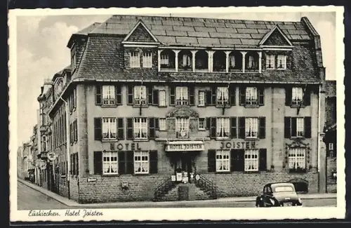 AK Euskirchen, Hotel Joisten, Frontalansicht