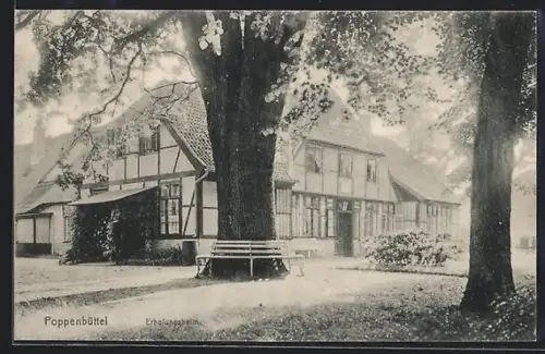 AK Hamburg-Poppenbüttel, Ansicht vom Erholungsheim