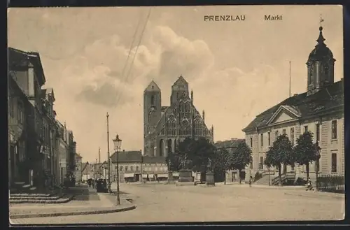 AK Prenzlau, Markt