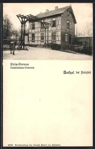 AK Bethel bei Bielefeld, Klein-Hermon, Candidaten-Convict, Aussenansicht