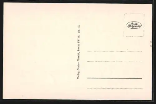 AK Berlin-Kreuzberg, Blick auf das Hotel Excelsior