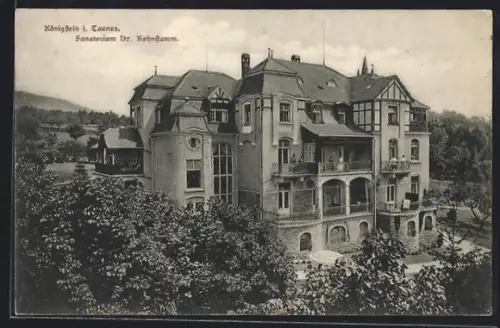 AK Königstein i. Taunus, Sanatorium Dr. Kohnstamm