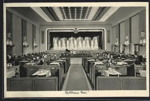 AK Berlin-Kreuzberg, Ballhaus Resi an der Hasenheide 29, Innenansicht