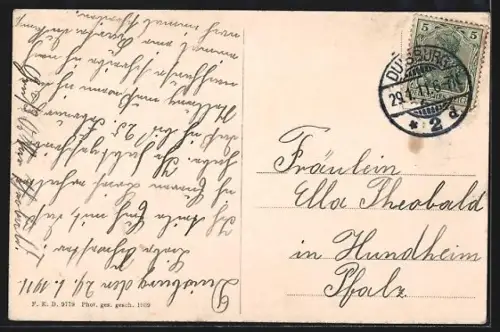 AK Duisburg, Exterieur des Königlichen Gymnasiums