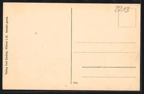 AK Wilster, Partie am Markt mit Hotel Stadt-Hamburg und Gasthof zur Börse, Inh. J. Rure