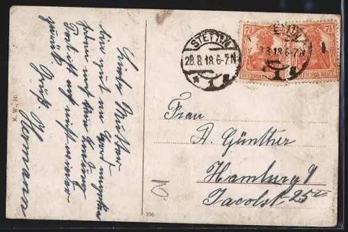 AK Hamburg-Finkenwerder, Seemanns-Schule