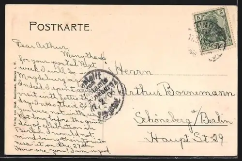 AK Minden i. W., Neues Regierungs-Gebäude