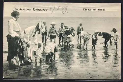 AK Langeoog, Kinder am Strand