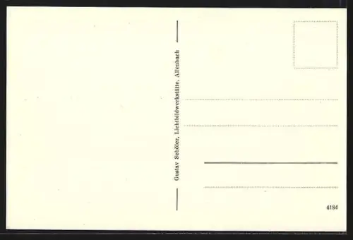 AK Hilchenbach /Siegerland, Ortsansicht vom Getreidefeld aus