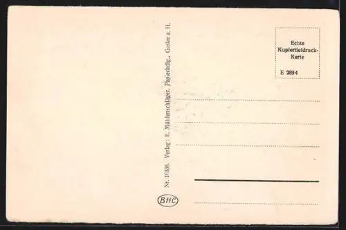 AK Goslar, Marktkirchhof, Pelzwaren-Hut-u.-Mützen-Lager