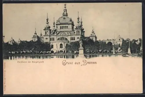 AK Bremen, Parkhaus im Bürgerpark
