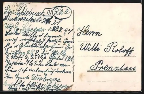 AK Freyburg a.d. Unstrut, Schloss Neuenburg