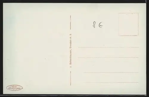 AK Dresden, Oper mit Denkmal