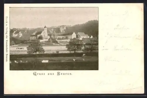 AK Beuron, Blick in den Ort
