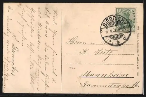 AK Wiesbaden, Neues Kurhaus vom Bowling green