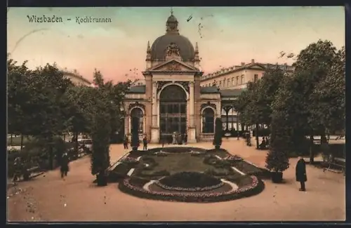 AK Wiesbaden, Kochbrunnen