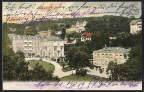 AK Baden-Baden, Ortsansicht