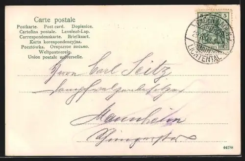 AK Baden-Baden, Ortsansicht